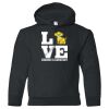 18500B Youth Heavy Blend Hooded Sweatshirt Thumbnail